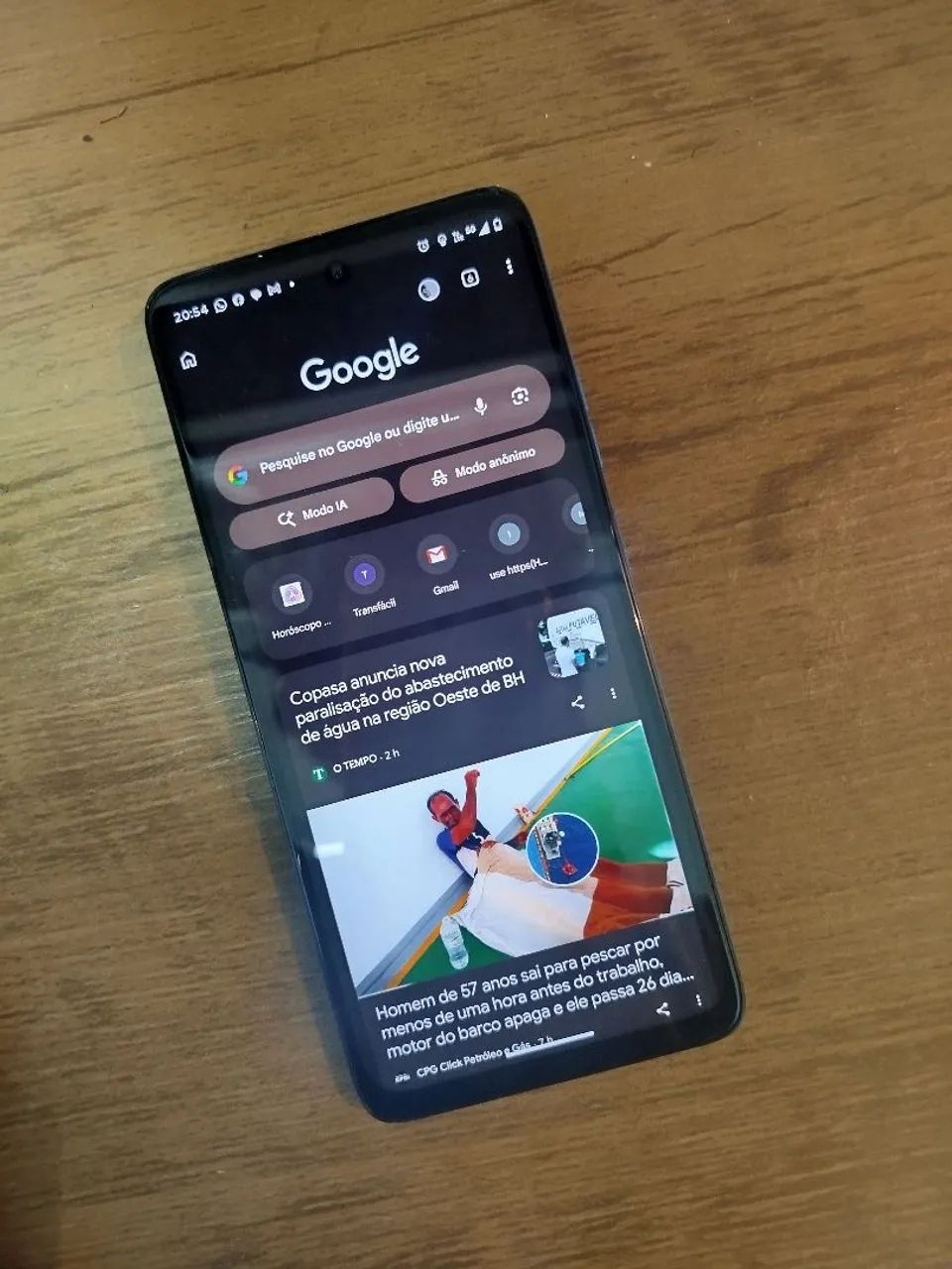 Moto G47 azul sem avarias com acessórios e NF - Foto 2