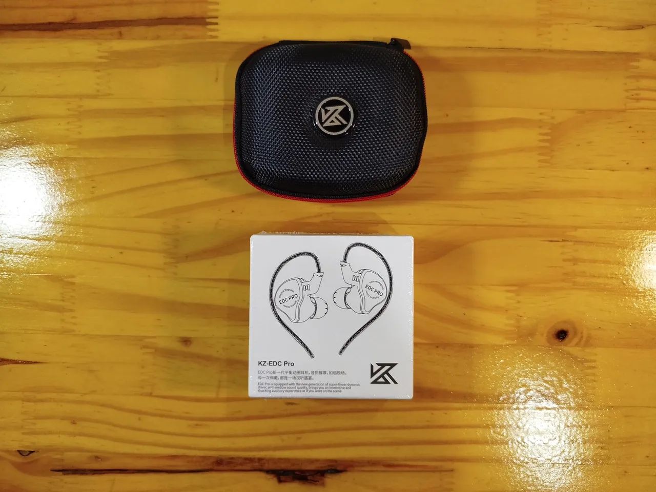 Fone Profissional KZ EDC Pro - grátis bag - Lacrado! - Foto 5