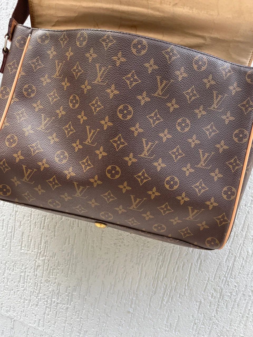 Bolsa carteiro Louis vuitton couro!  - Foto 4