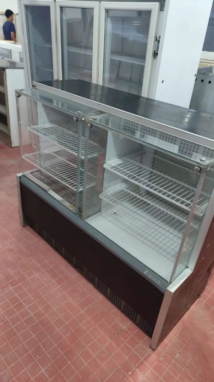 Balcão quente estufa 