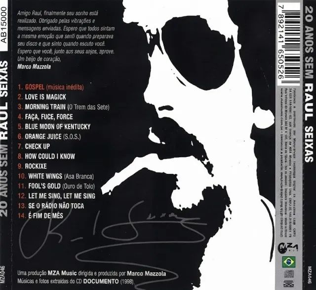 Box 20 Anos sem Raul Seixas (DVD + CD) - Foto 4