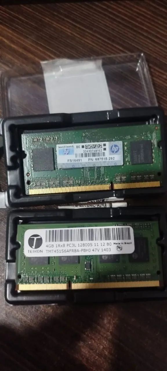 2 Memorias 4gb para Notebook - Foto 3