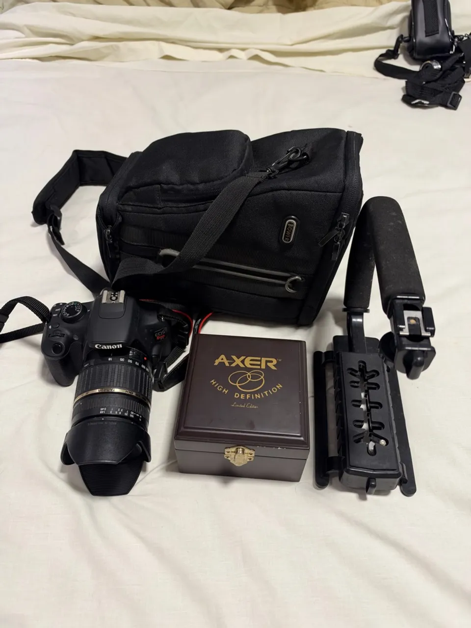 Filmadora JVC Everio GZ-EX250BU + Case + Acessórios Originais