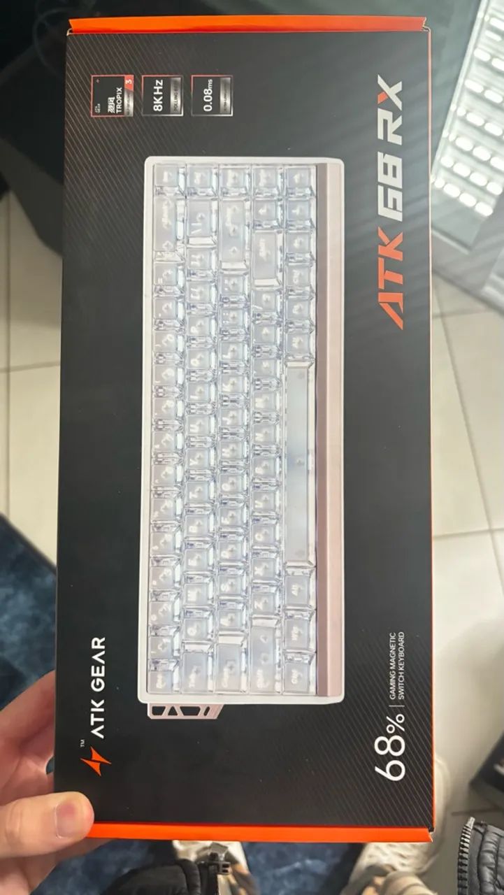 Teclado magnético atk RX 68 