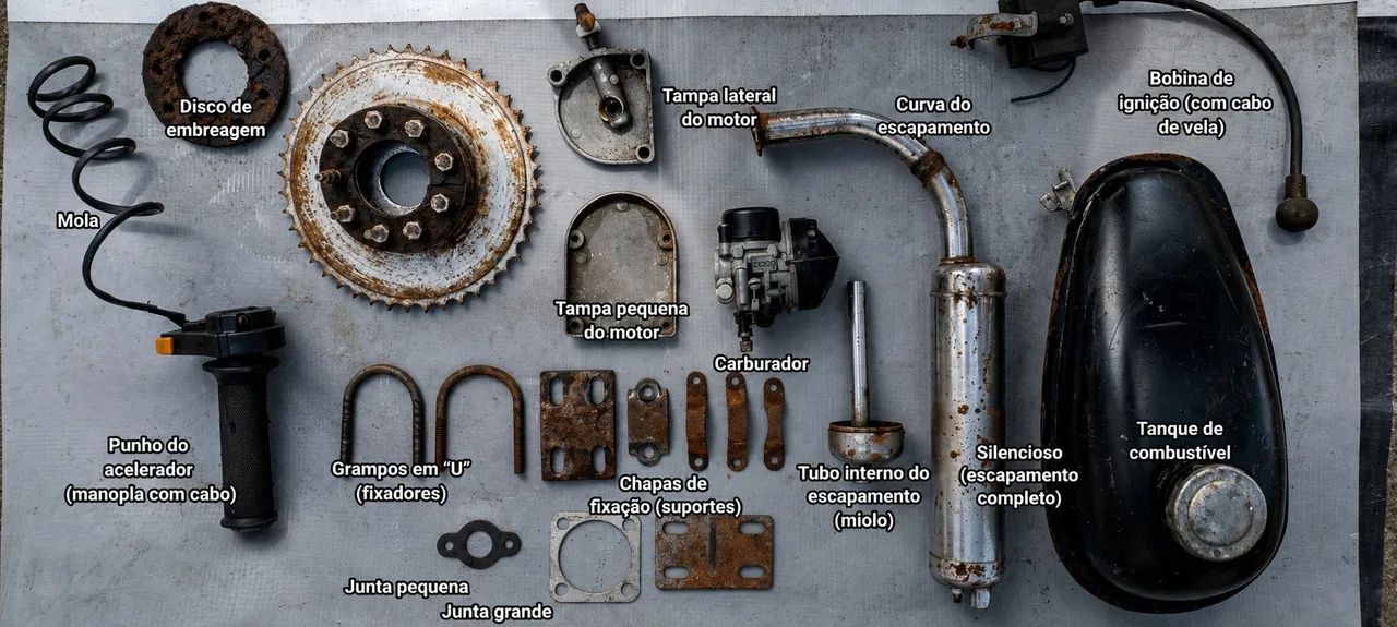 Motor completo 50Cc  - Foto 2