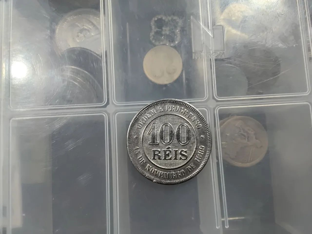Moeda 100 Reis de 1889 - Foto 2
