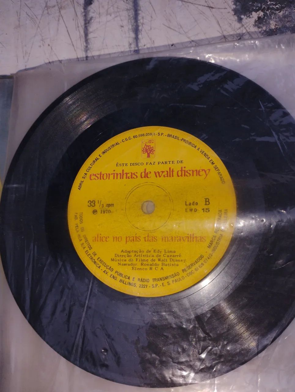 Vendo 16 discos de historinhas infantis antiga dos anos 80  - Foto 4