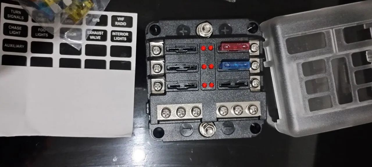 Porta fusível 6 vias  - Foto 3