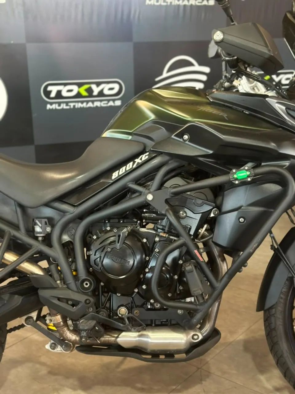 TRIUMPH TIGER 800XC MUITO NOVA - Foto 3