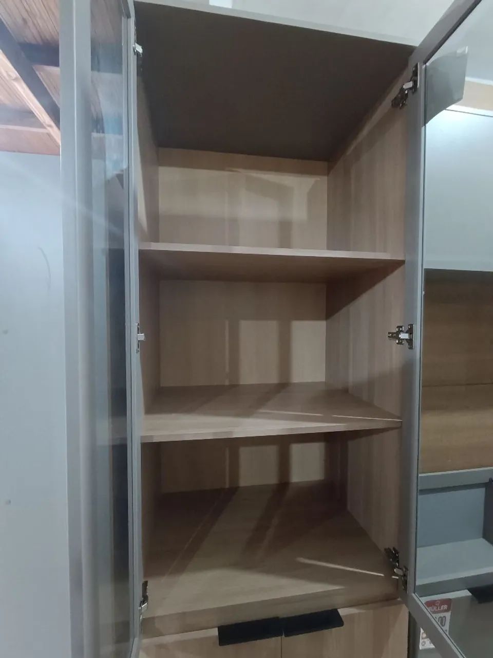 Cristaleira em MDF (Novo) - Foto 2