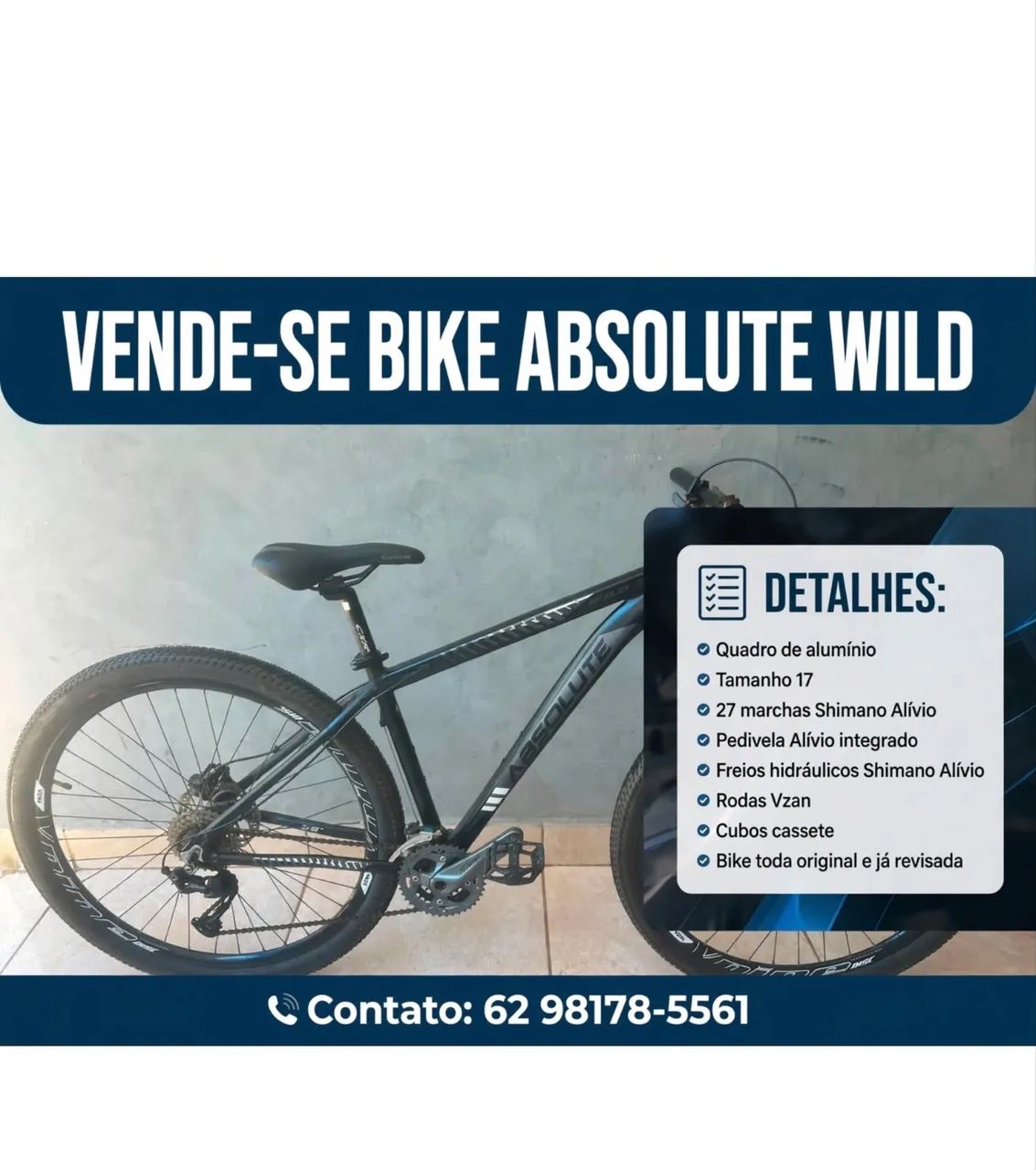 Vende-se bicicleta 