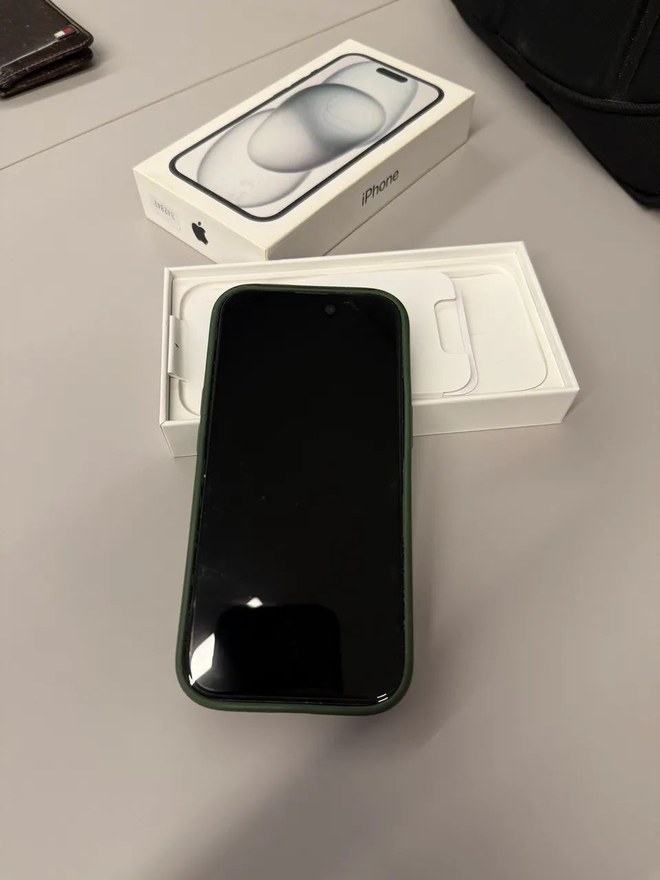 iPhone 15 128GB Preto Impecável na Caixa - Foto 3