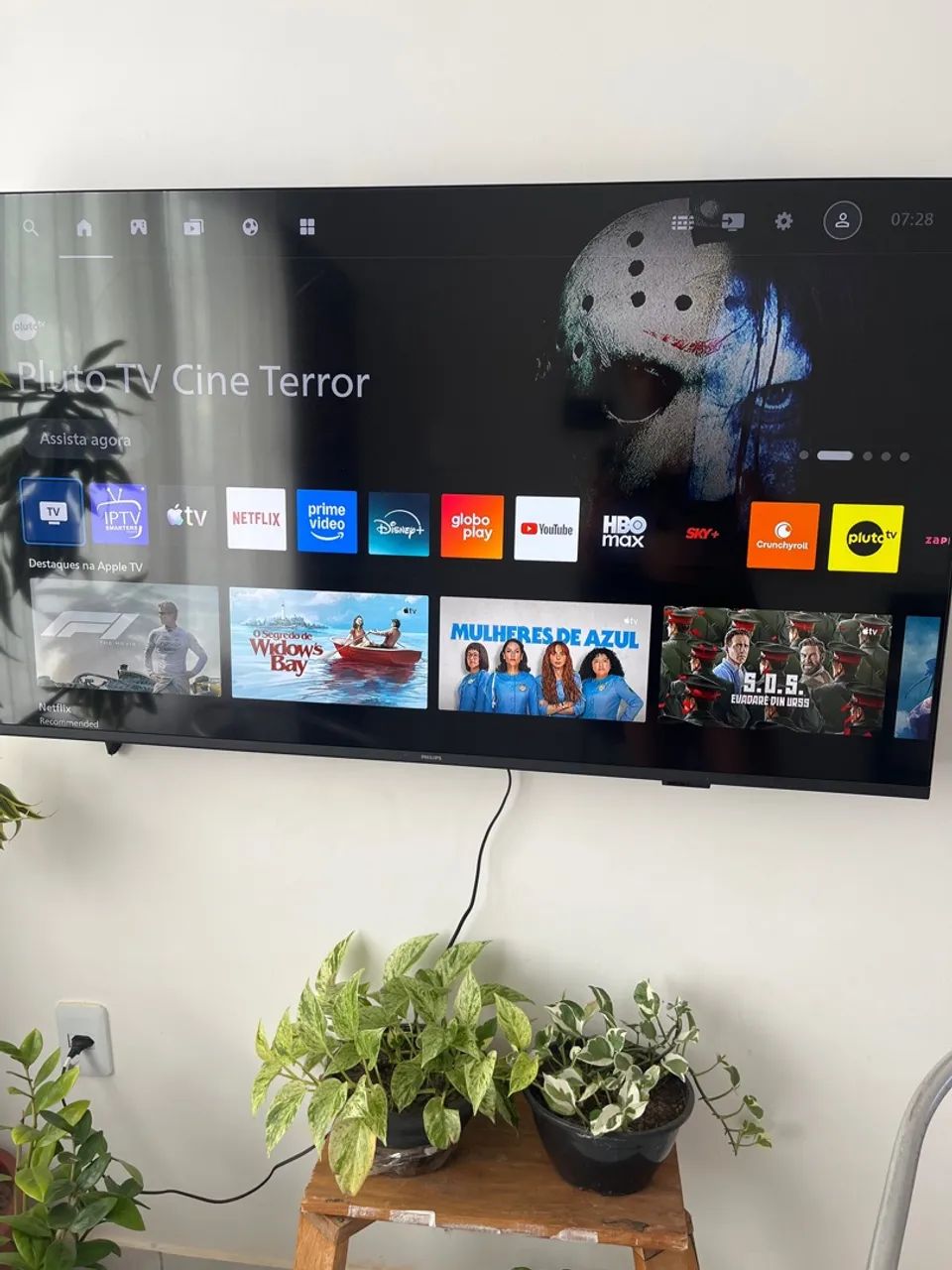 Tv Philips 50 polegadas 7 meses de uso - Foto 2