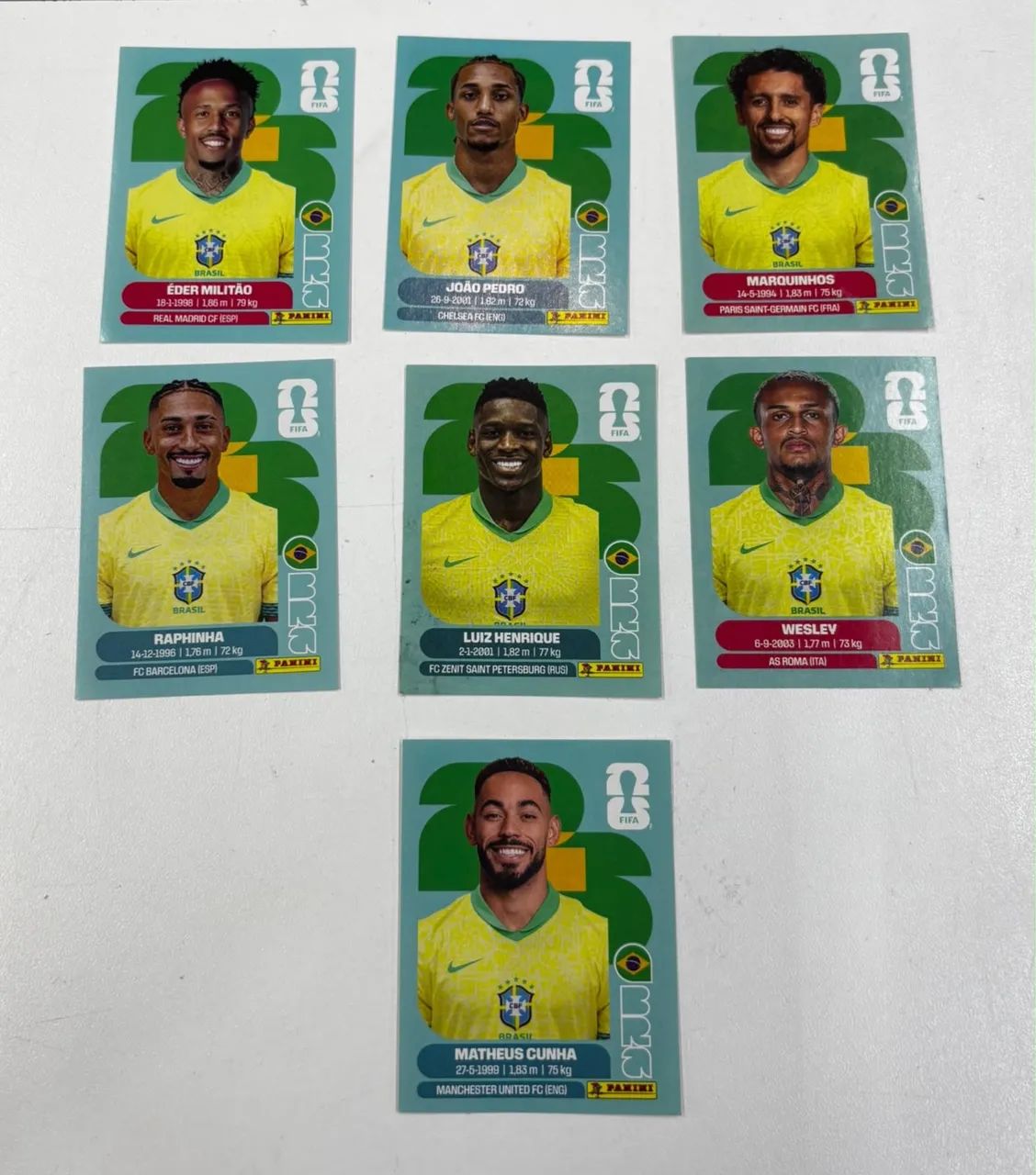 Seleção brasileira figurinhas 2026