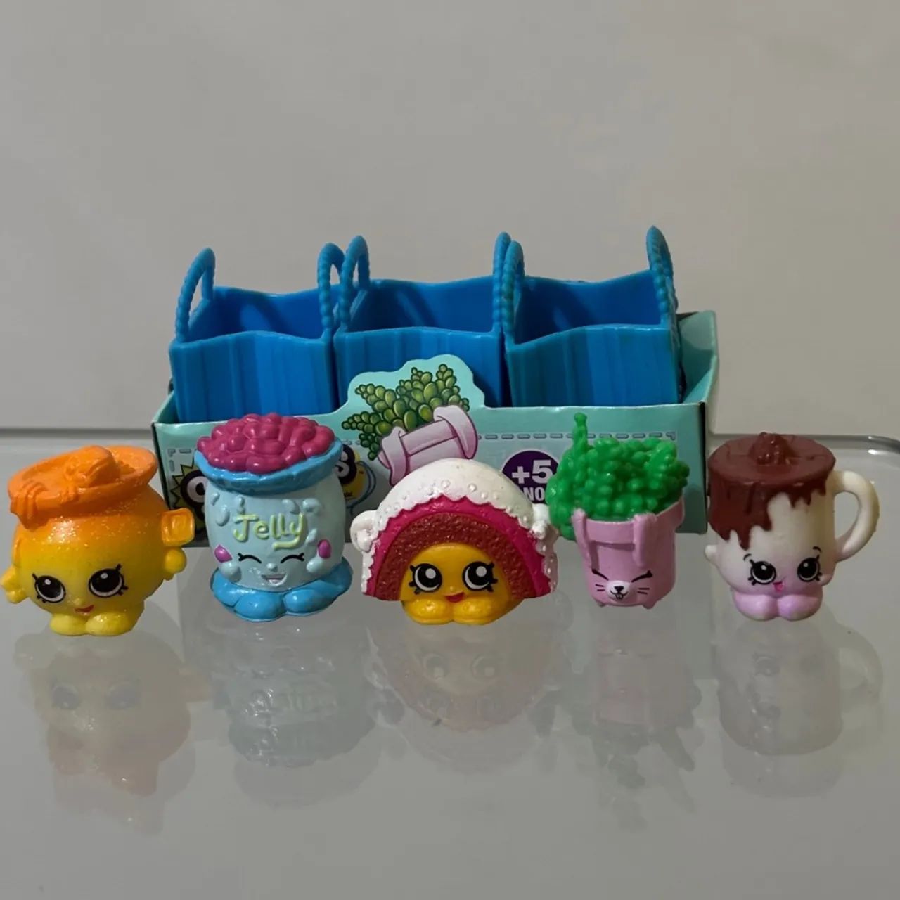 Lote Shopkins + Sacolinhas