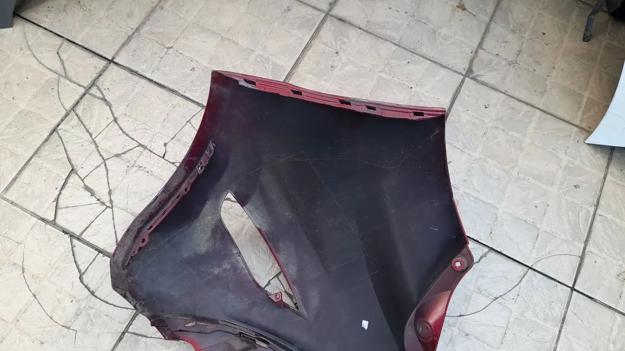 Parachoque traseiro New Fiesta Hatch 2013 2014 2015 2016 - Foto 8