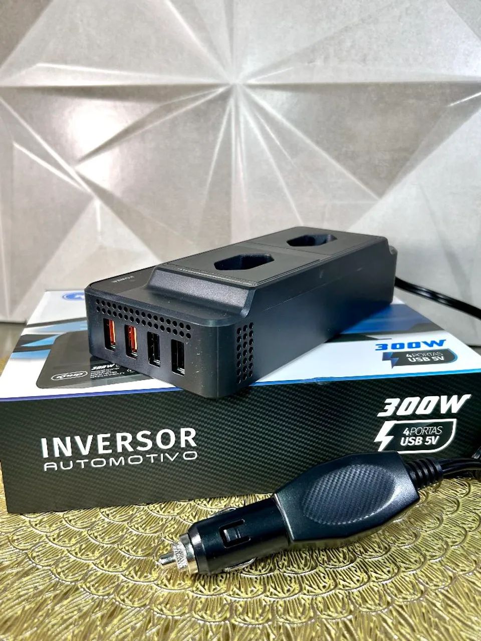 Inversor de Tensão 12V para 127V para Carro - Foto 4