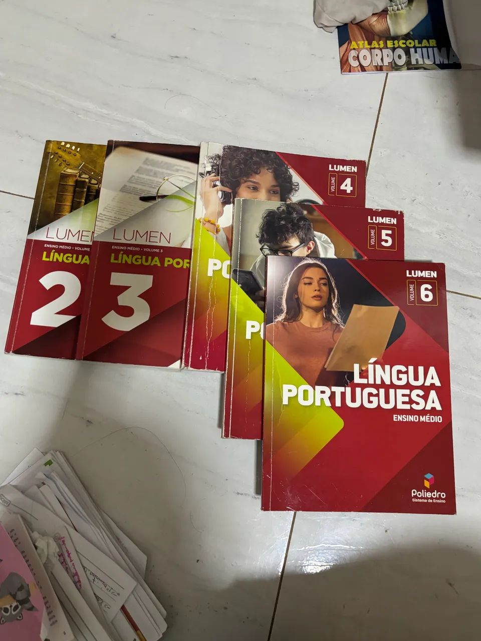doa-se material didático/apostilas Poliedro 1º e 2º ano EM - Foto 5
