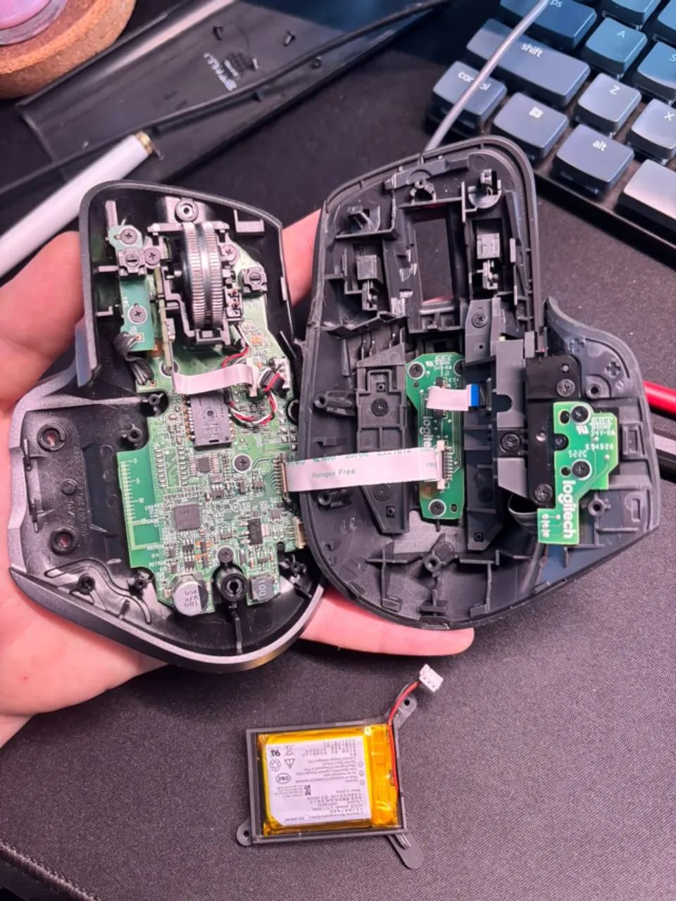 Mouse MX Master 3 - Peças 