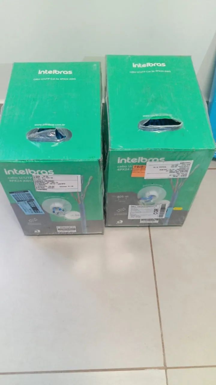 caixa de cabo de rede cat5 - Foto 4