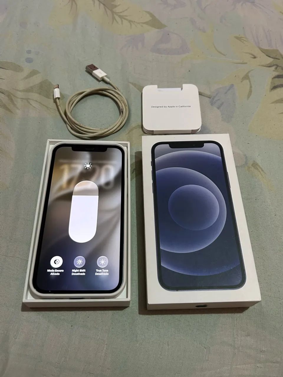 iPhone 12 preto com caixa original Apple  - Foto 5