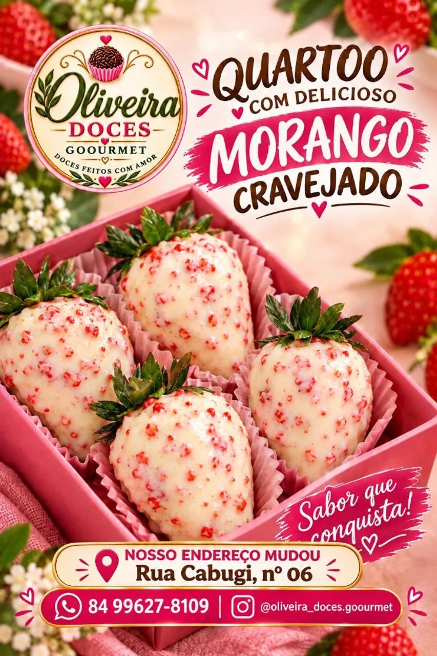Morango cravejado  - Foto 2