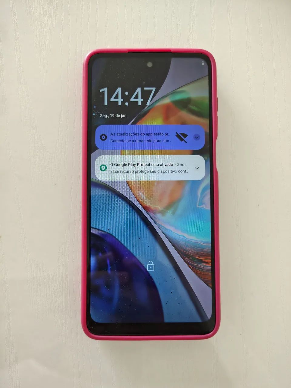 Celular moto g22 semi usado+capinha nova - Foto 4