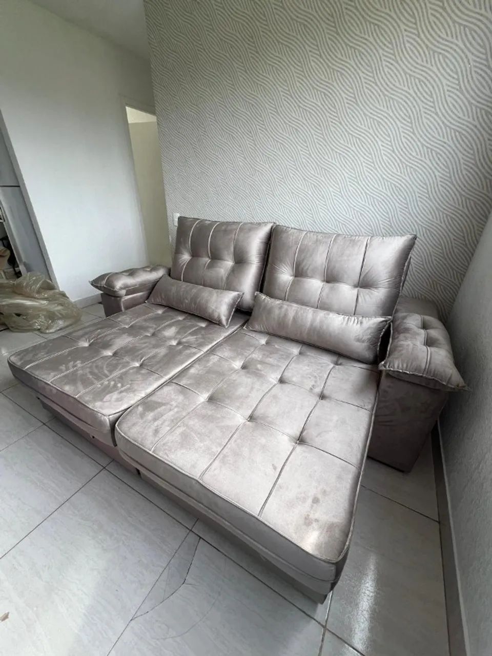 Sofá 2.20cm retratil 