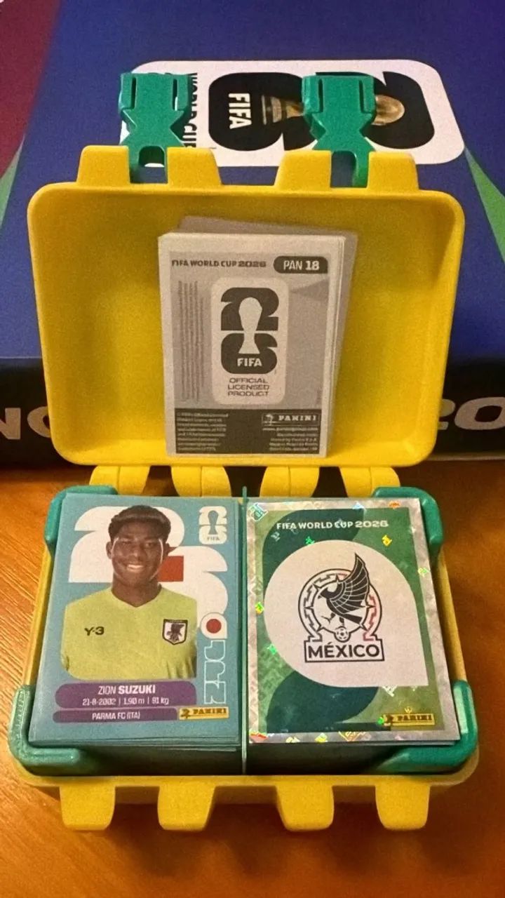 Figurinhas da copa do mundo 2026 - Unidade