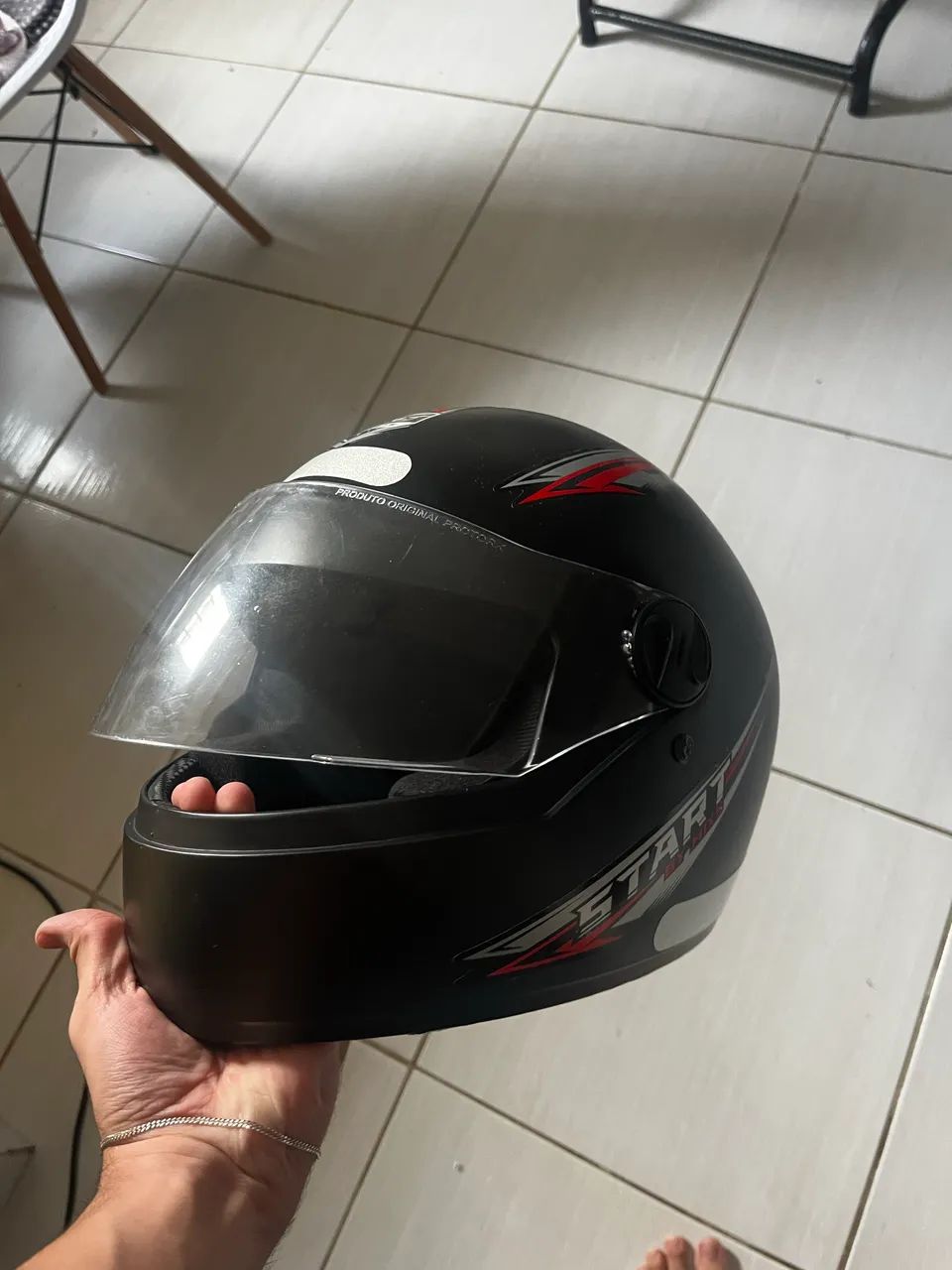 Capacete fechado Mixs TAM 58 - Foto 3