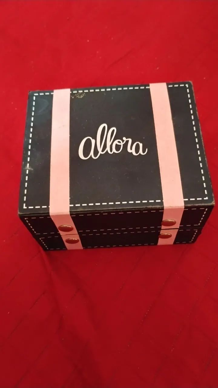 Relogio Allora Femino Dourado+ Caixa Original 
