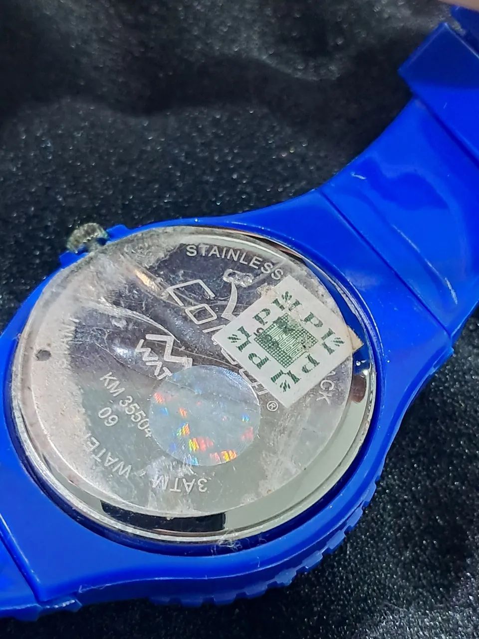 Relógio condor troca pulseira azul - Foto 4