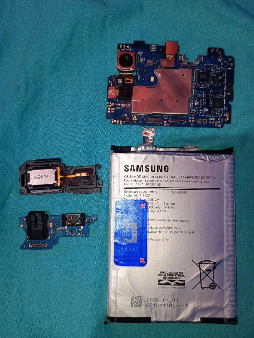 Peças do celular Samsung A07 - Foto 2