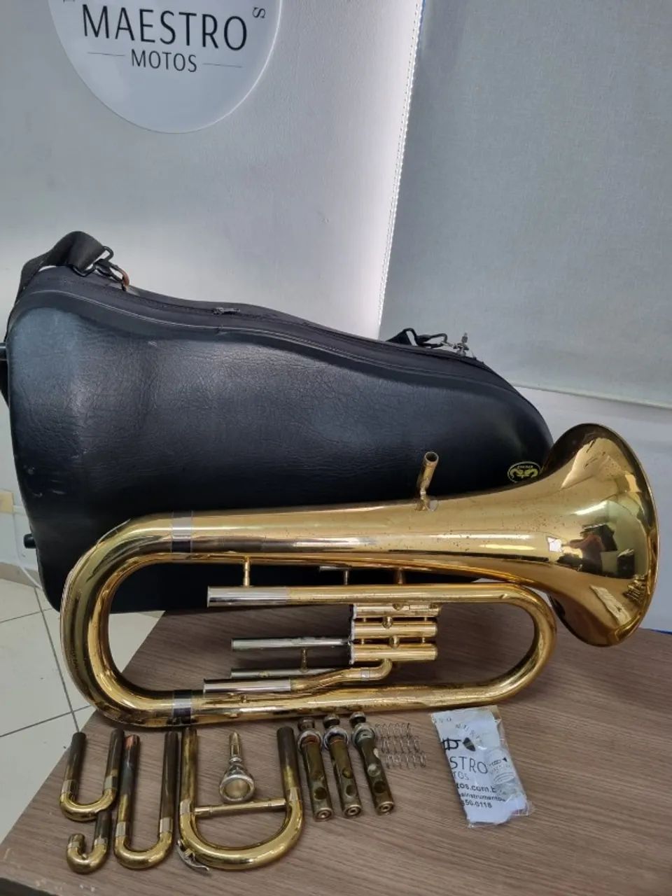 Bombardino Eufônio Quasar Sib Calibre Grosso - Parcelo - Envio Todo Brasil - OLX PAY - Foto 6