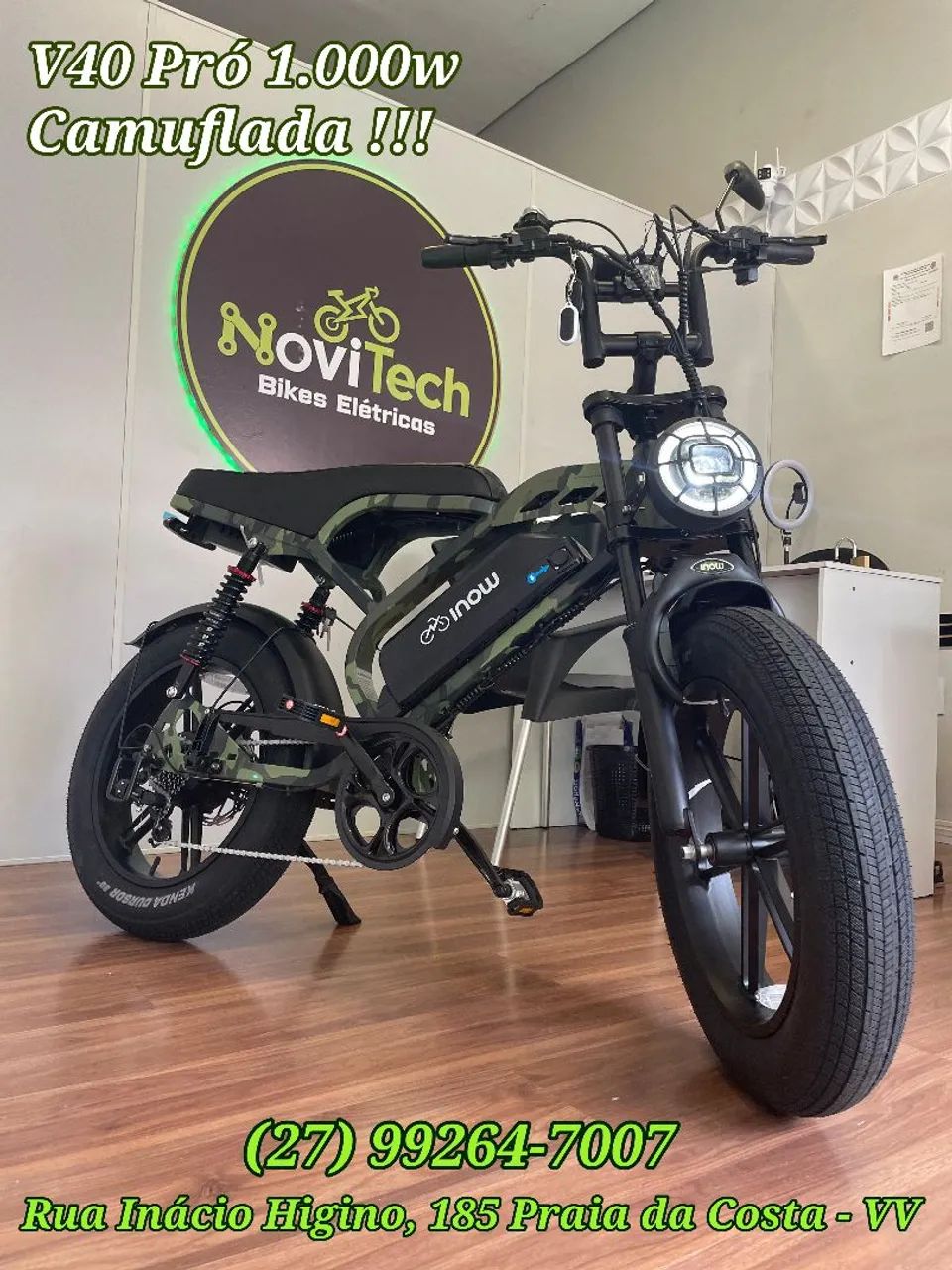 Bicicleta elétrica V40 Pró  - Foto 3