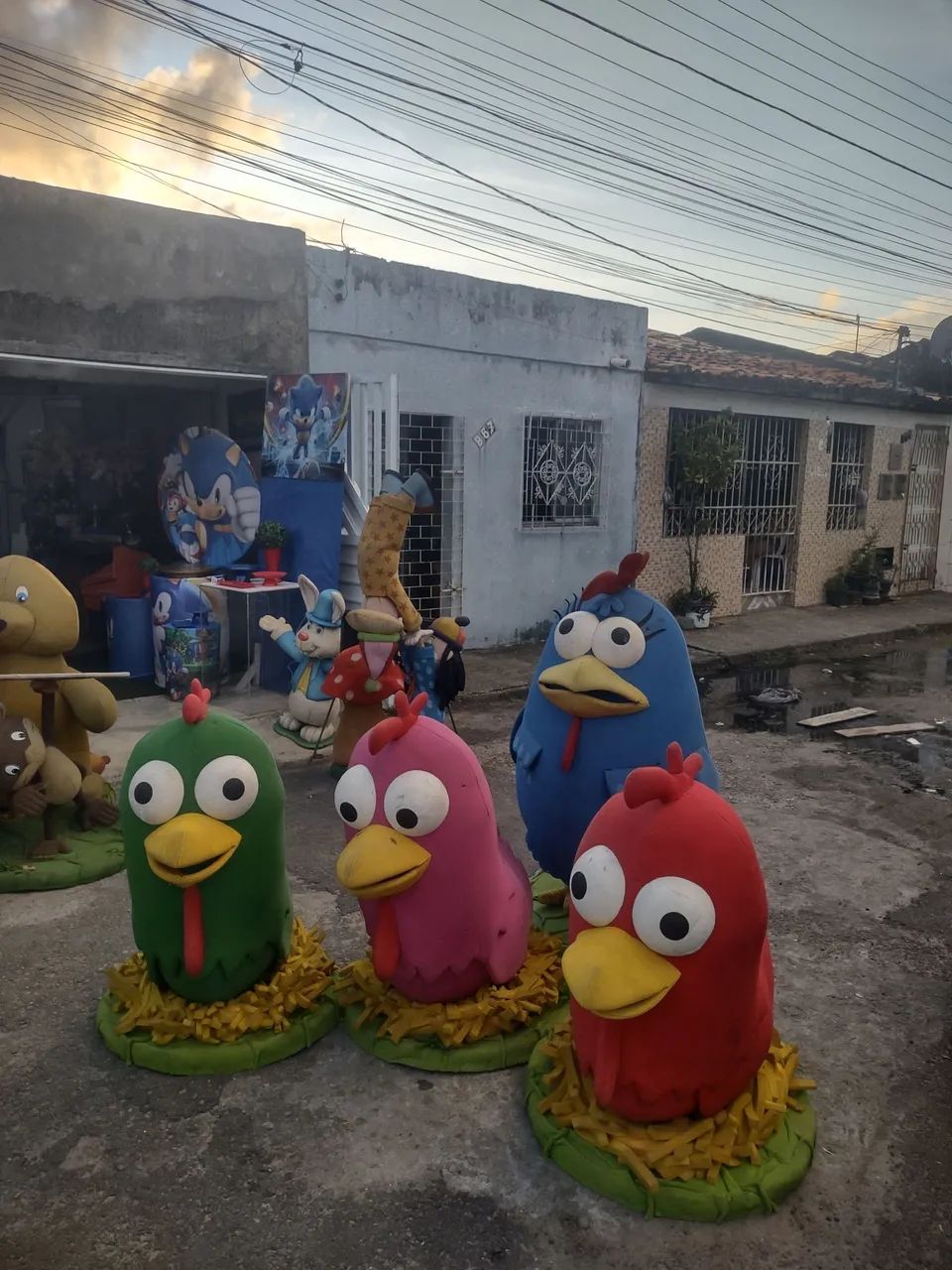 Itens decorativos 3D