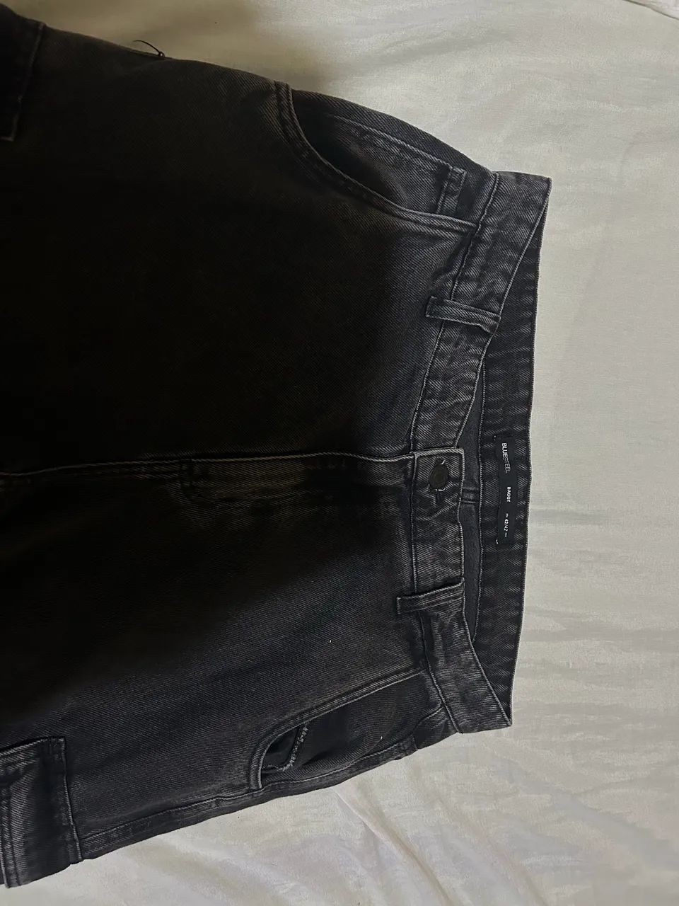 Calça da Renner Baggy Jeans Preto estonado - Foto 5