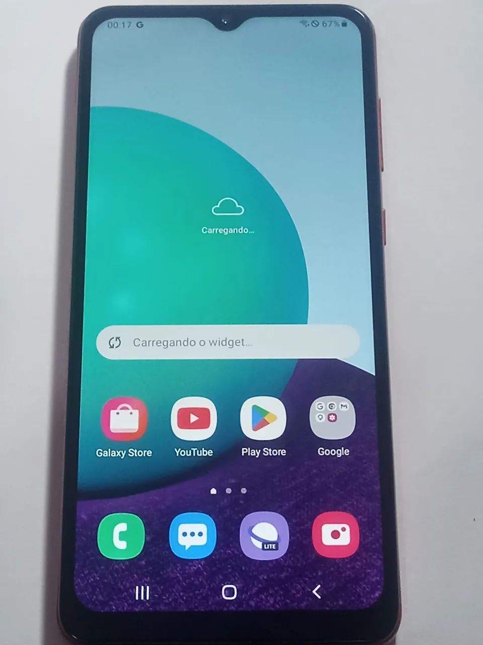 Celular Samsung Galaxy A02 De 32GB vermelho 