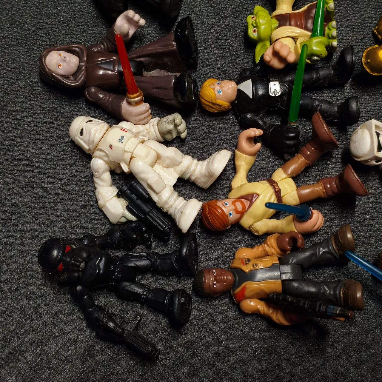 15 bonecos star Wars imaginext