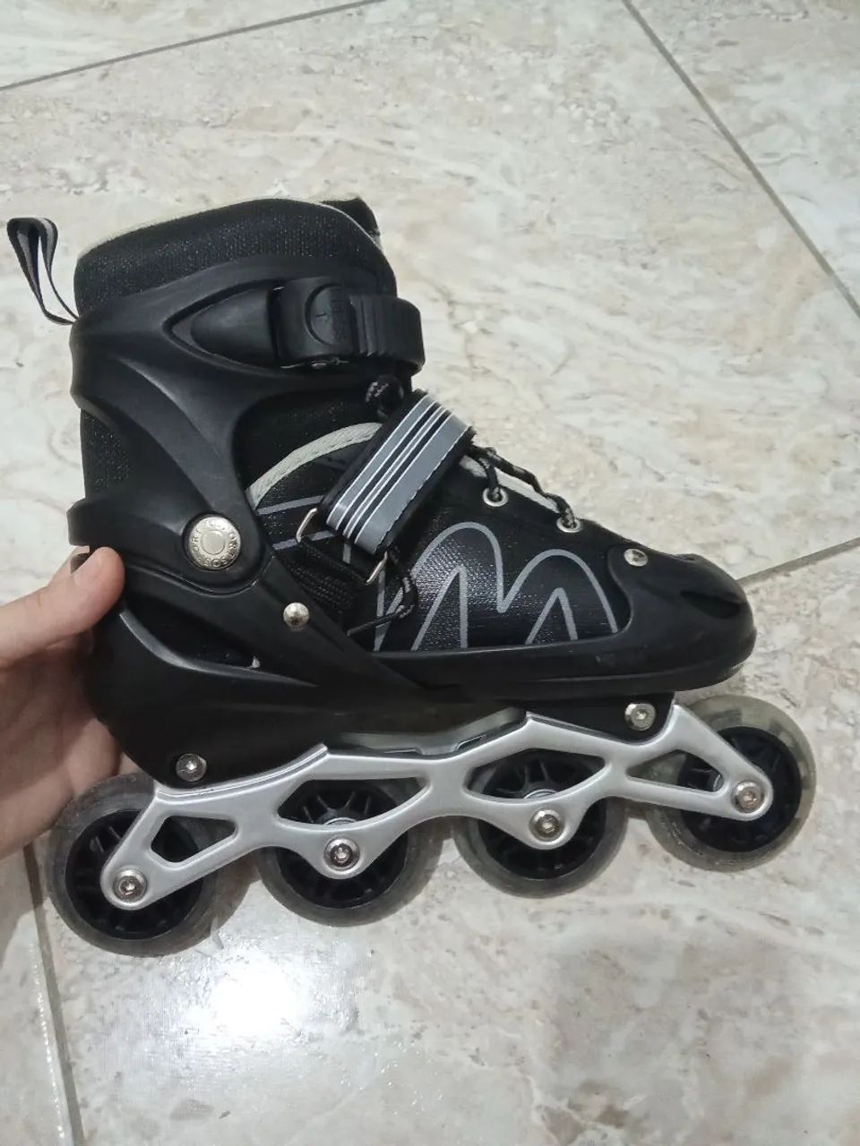 Patins infantil unissex n°34-38 - Foto 4