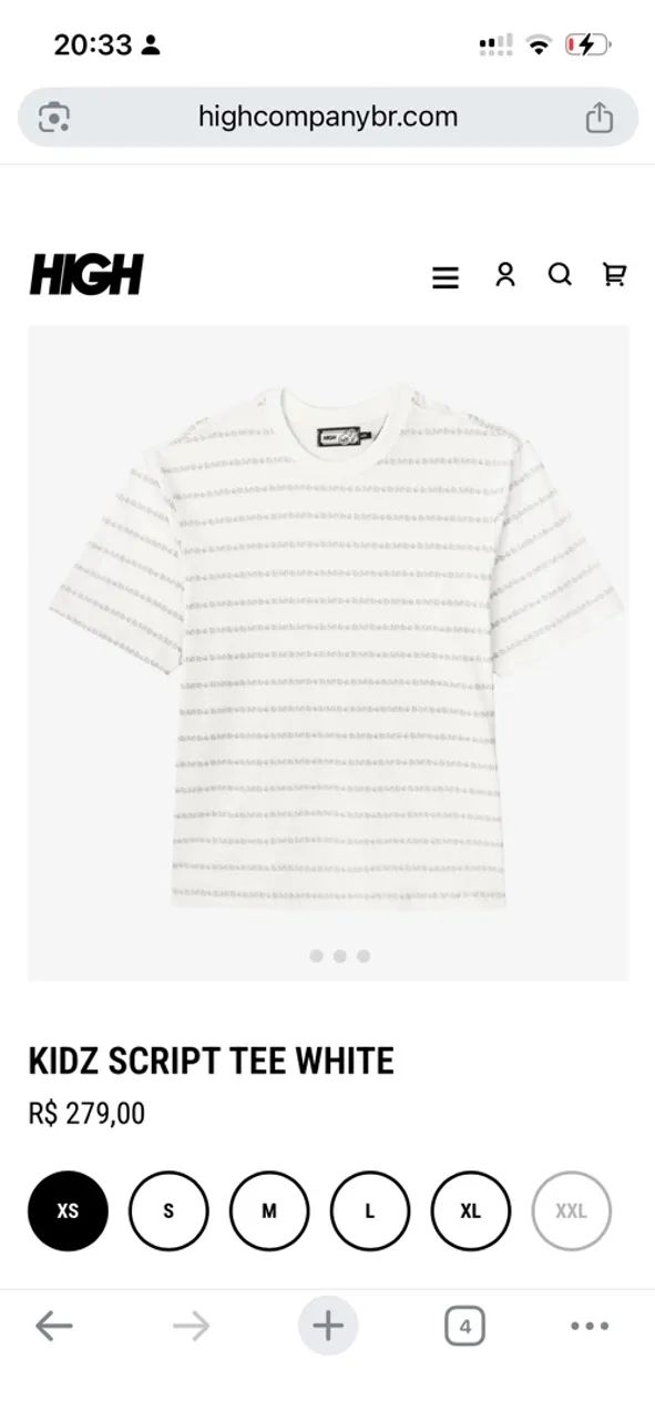 Camiseta HIGH Original - Foto 3