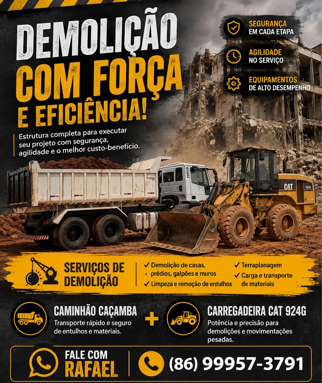 Demolição ê a Terraplanagem  - Foto 2