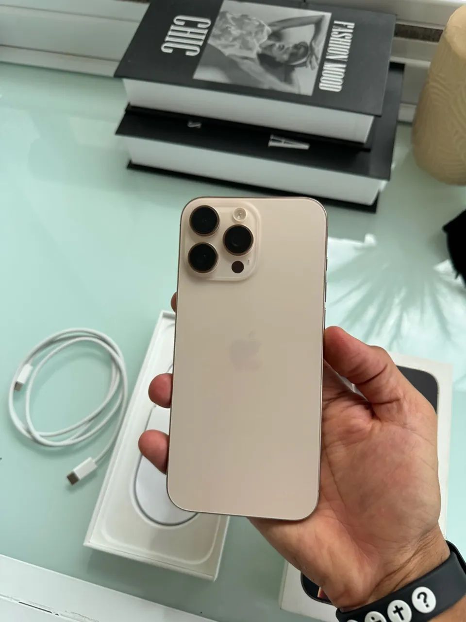 iPhone 16 pro Max 256gb bateria 89% todo original  - Foto 2