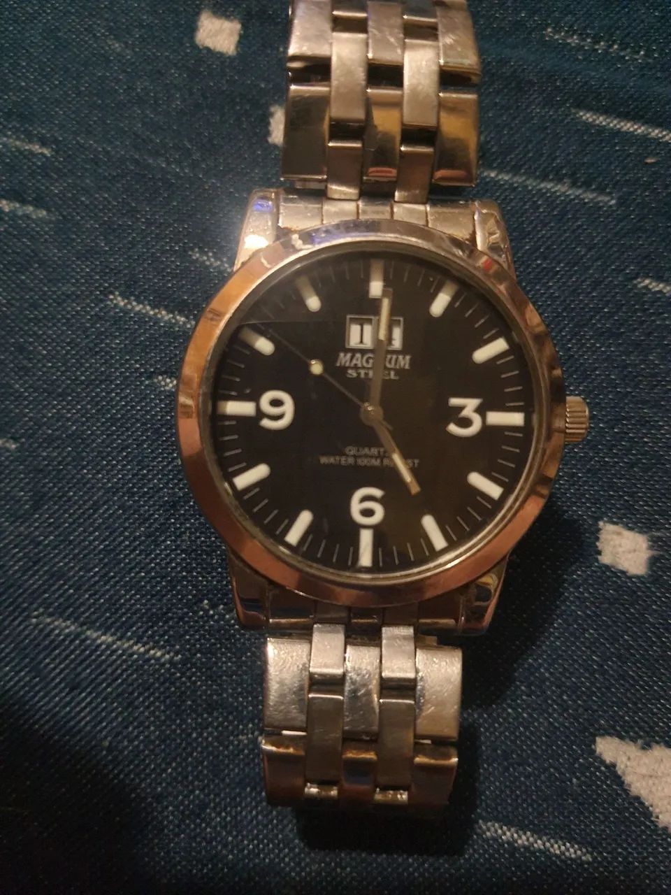 Relógio MAGNUM STEEL MA20563 - Foto 2