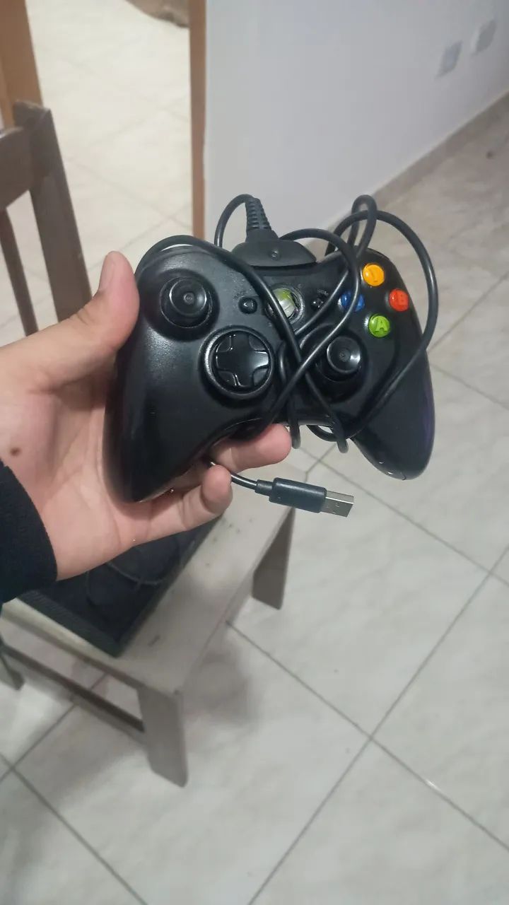 Xbox 360 desbloqueado completo com jogos e controle  - Foto 3