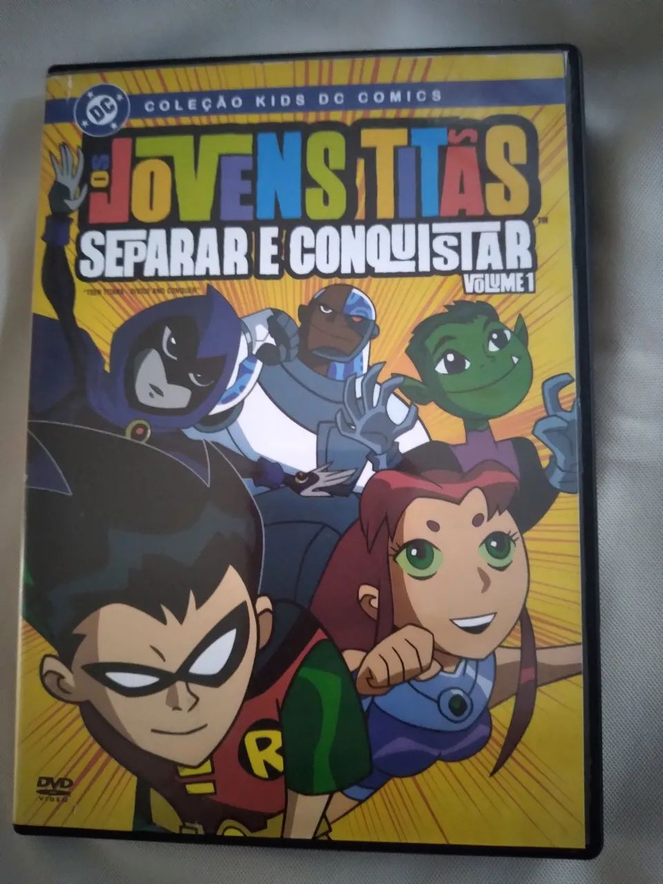 DVD Os Jovens Titãs - Separar e Conquistar - Volume 1 (Animação Clássica DC)