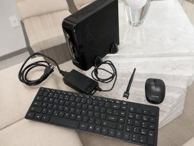 Mini Pc CPU Intel Dual-Core | 4gb Ram Ddr3 | HD 500gb WIN10 Pro - 20cm - Foto 5