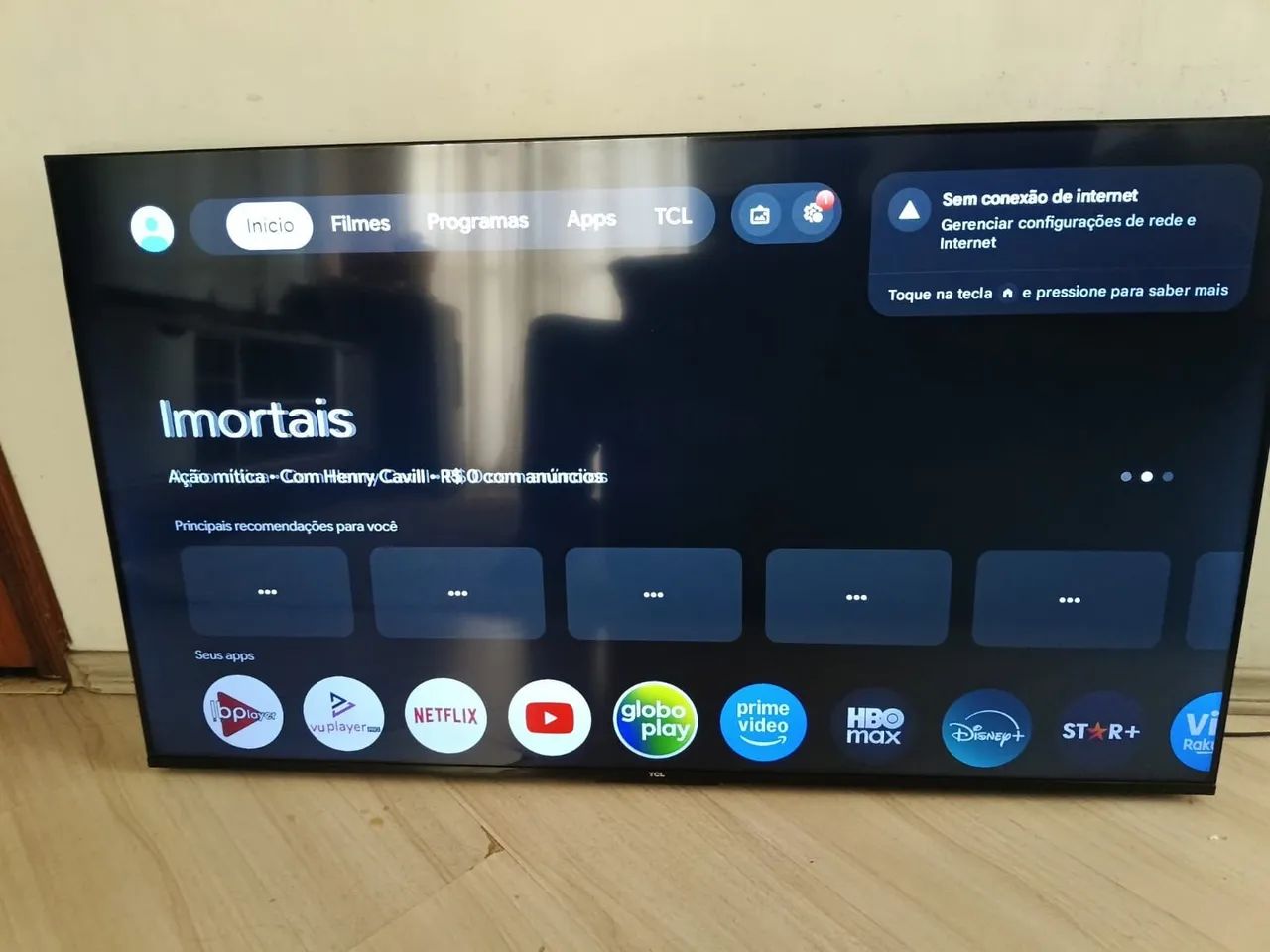 Tv Tcl Android smart YouTube Netflix 4k - Foto 3