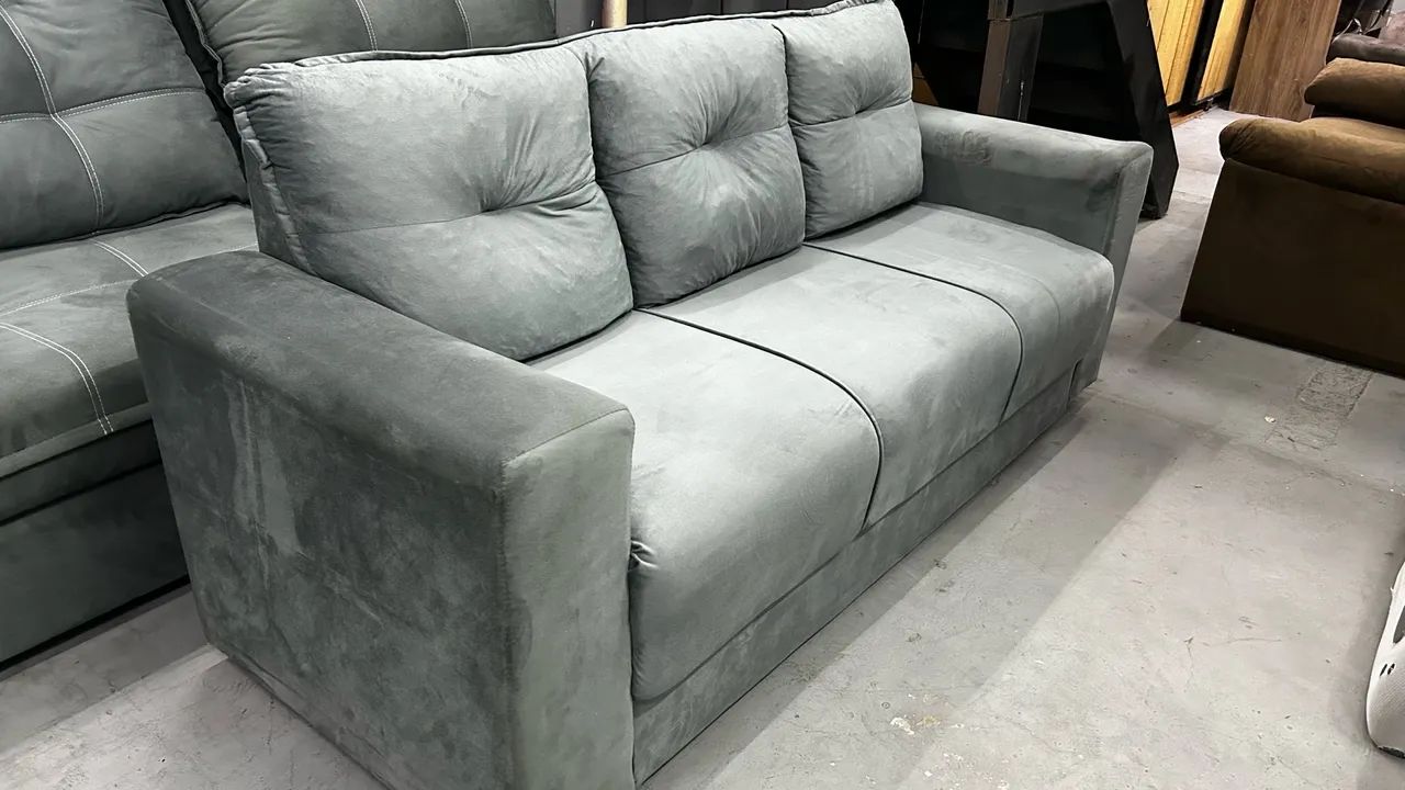 Sofá Fixo 3 Lugares NOVO ( Direto da Fábrica ) 