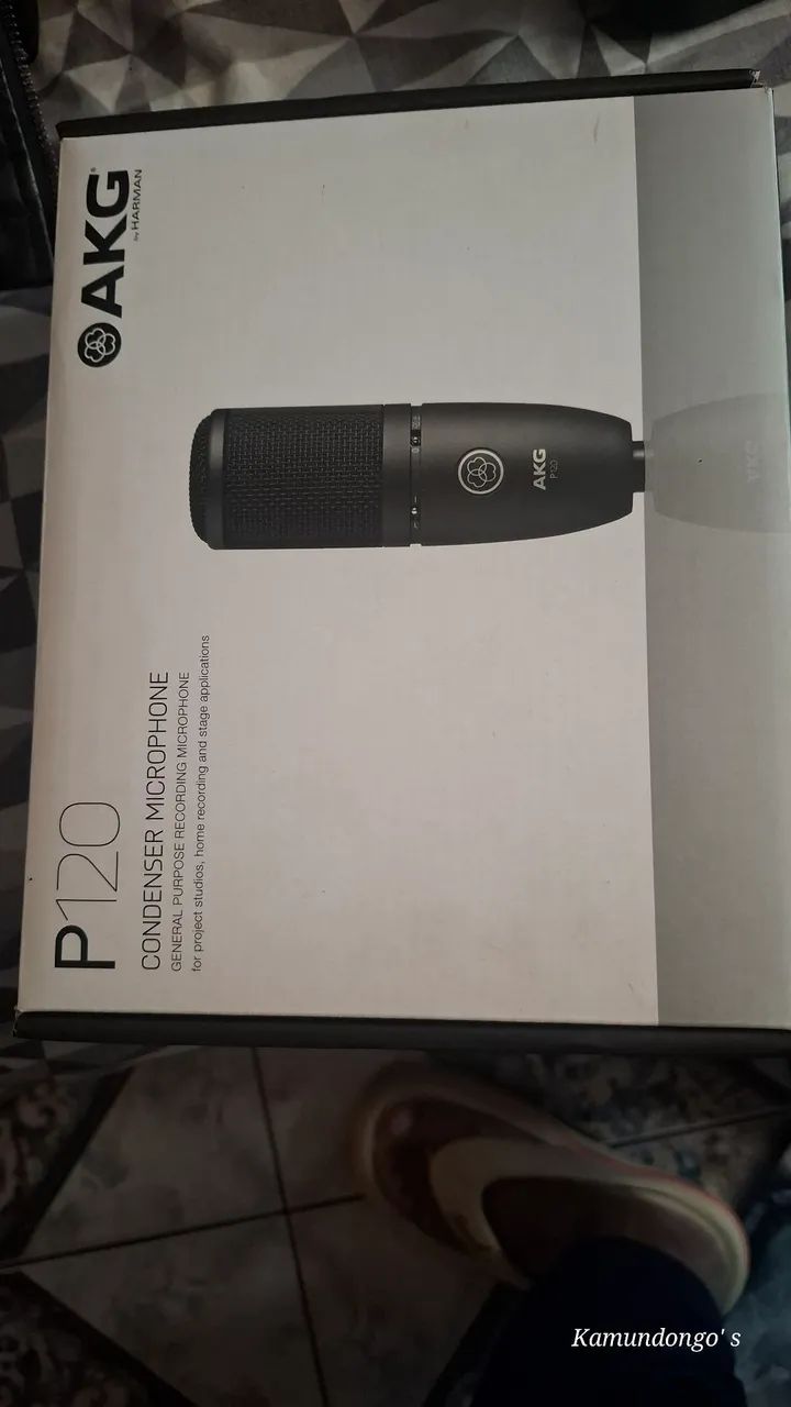 CONDENSER MICROFONE P120 AKG